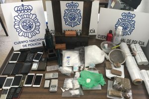 Efectos intervenidos en la operación policial