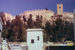 La ermita vieja de San Antón  a comienzos de los años setenta.