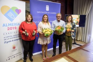 Presentación del ‘Reconocimiento a la Naranja’, ayer en la Diputación.