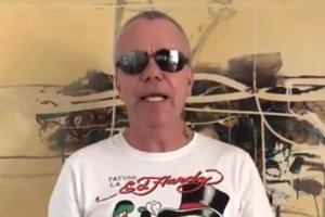 El sicaro \'Popeye\' en un nuevo vídeo compartido por el concejal de Turismo de Carboneras.