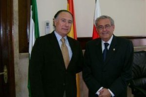 Luis Soria y Andrés García Lorca