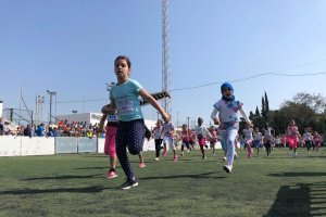 Los participantes en acción