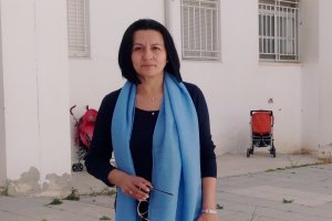 La alcaldesa de Cantoria, Purificación Sánchez.