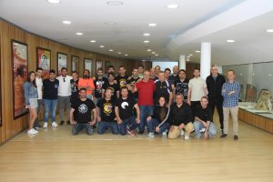 Profesorado y participantes en el curso.