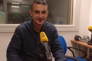 Israel Polo en el Carrusel Deportivo de la Cadena SER.