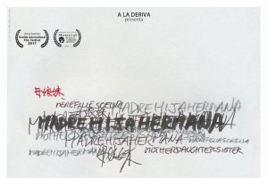 Cartel del cortometraje \'Madrehijahermana\'.