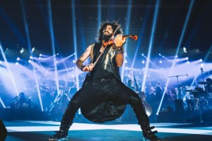 Ara Malikian, durante una de sus actuaciones.