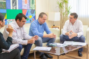 Reunión de Coag y Upa con el secretario provincial del PSOE