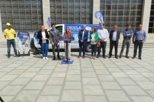Presentación de la campaña \'Recicla y Respira\' en El Ejido.