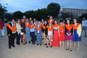 Los alumnos con discapacidad intelectual que se han graduado en la UAL.