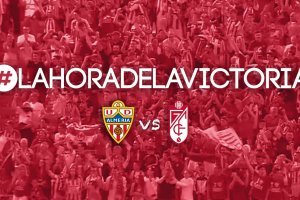 Campaña en redes sociales del Almería.