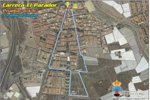 El trazado de la carrera.