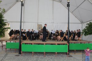 La Agrupación Musical Musimix  de Abrucena, en las Fiestas de San José