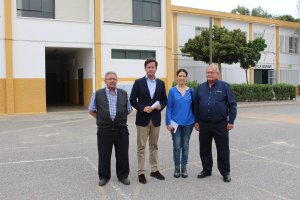 Visita a las instalaciones del colegio Solymar de Matagorda.