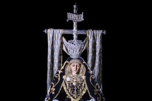 Imagen de la Virgen de Angustias, “una representación única”.