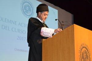 Carmelo Rodríguez, rector de la UAL desde 2015.