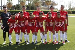 El último once de la fase regular en el Almería B.