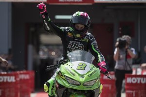 Ana tuvo en Imola un fin de semana perfecto