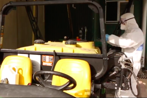 Imagen del vídeo de Aepla sobre el correcto uso de los fitosanitarios en la protección vegetal.