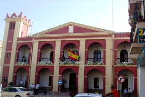 Exterior del Ayuntamiento de Berja.