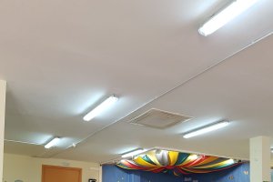 Nadie quiso perderse la representación teatral.