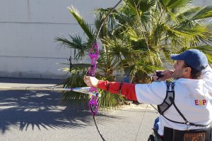 Marín en un entrenamiento.
