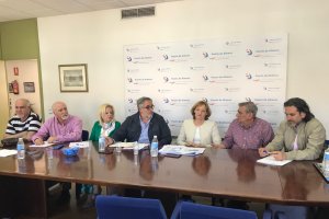 Reunión esta mañana en la sede del Puerto.