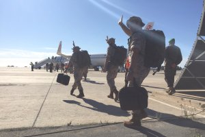 Legionarios embarcan rumbo a Irak en noviembre