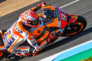 Márquez en el pasado GP de Jerez