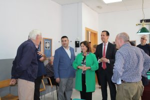 Visita de la consejera Sánchez Rubio al CPA Almería II.