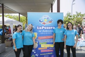La Pecera Mediterráneo, ubicada en Calle Benizalón s/n, celebra fiestas infantiles, talleres lúdicos para niños de 2-7 años y su escuela de verano.