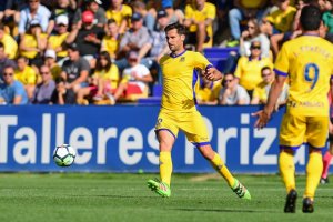 David Fernández en el partido de Santo Domingo.