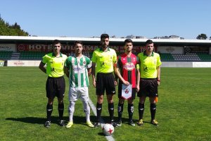 Capitanes de Villalbés y Pulpileño en la ida.