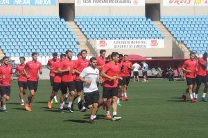 Primera parte del entrenamiento.