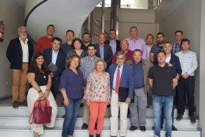 Cita en Macael con el director general de la EOI