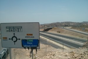 El tramo de la variante de Albox, abierto en 2015, fue el último inaugurado de la autovía.