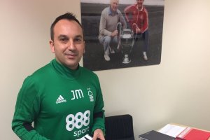 Maikel ha terminado la temporada con el Nottingham Forest.