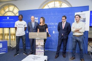 Presentación del acto en Diputación.