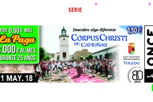 Cupón premiado en el sorteo de este jueves.