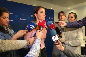 La vicesecretaria de Estudios y Programas del PP, Andrea Levy.