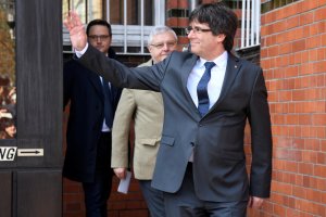 El expresidente catalán, Carles Puigdemont.