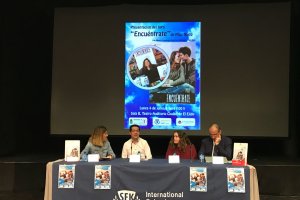 Presentación del libro en el Auditorio de El Ejido.