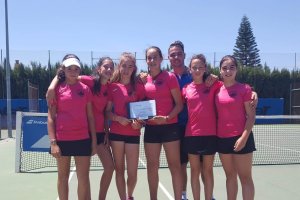 Club de Tenis Albox infantil femenino.