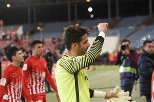 René Román ha sido el mejor del Almería.