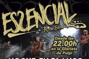 Cartel de la Noche en Blanco de Pulpí.