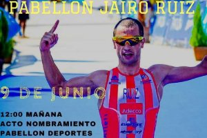 Primer deportista en activo con un pabellón a su nombre.