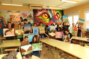 Alumnos y alumnas Programa Profundiza IES Alborán-Manuel Cáliz.