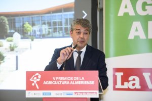 Carmelo Rodríguez, rector de la Universidad de Almería.