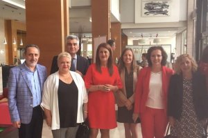 La consejera de Educación, Sonia Gaya, en la inauguración del congreso de Codapa.