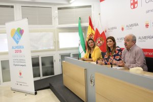 Presentación de los videos en el Ayuntamiento